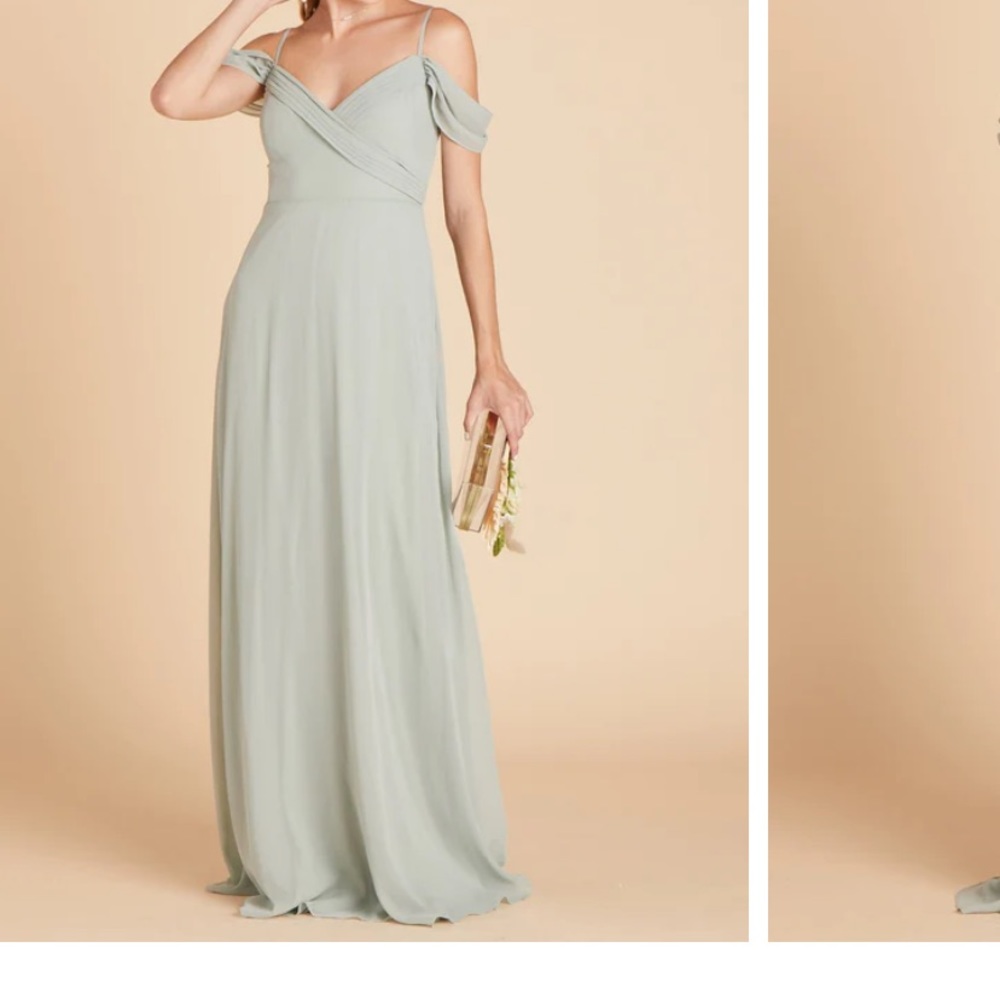 Sage Birdy Grey Convertible Bridesmaid Dress!